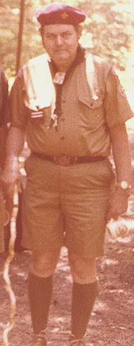 Walt Jeske scoutmaster later years