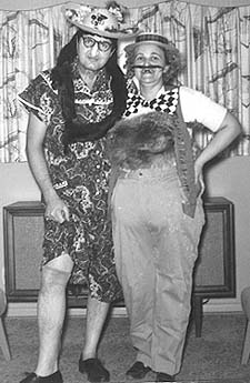 Wally and Rosie, Halloween 1960, 
 Anthony and Cleopatra